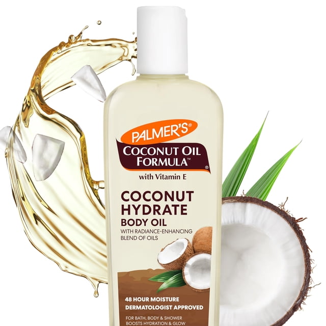 Aceite corporal Palmer's Coco Oil con café verde 250 ml para piel seca