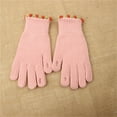 thumbnail image 2 of Hellosay Womens Gloves for Cold Weather Knit Thermal Warm Touch Screen Gloves Christmas Gifts Pink, 2 of 8