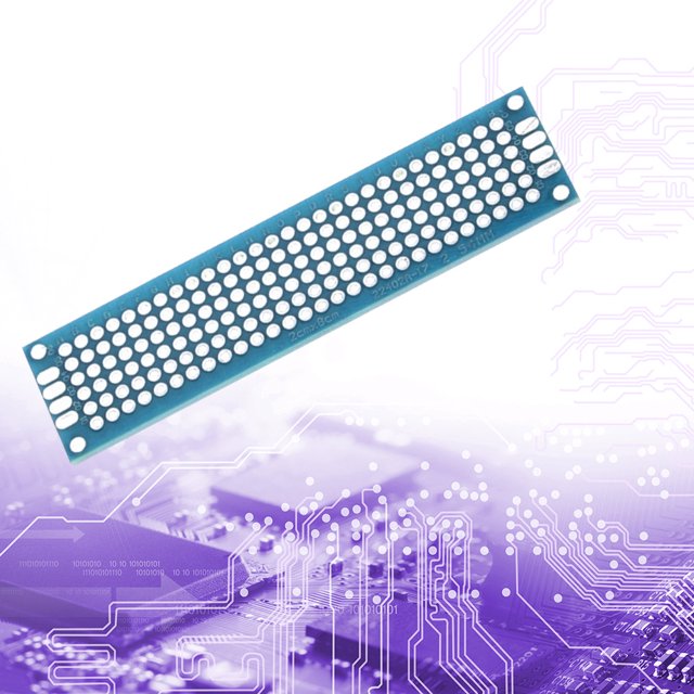 Placa de circuito de soldadura prototipo de 5 piezas para soldadura DIY y proyectos electrónicos
