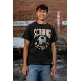 thumbnail image 4 of Athletic Soccer Scoring Machine Men's Big & Tall Crewneck Graphic Tee Brisco Brands 3X, 4 of 5