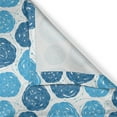 thumbnail image 4 of Ambesonne Abstract Window Valance, Shapes with Stripes Dots, 54" X 12", Blue and Pale Blue, 4 of 5