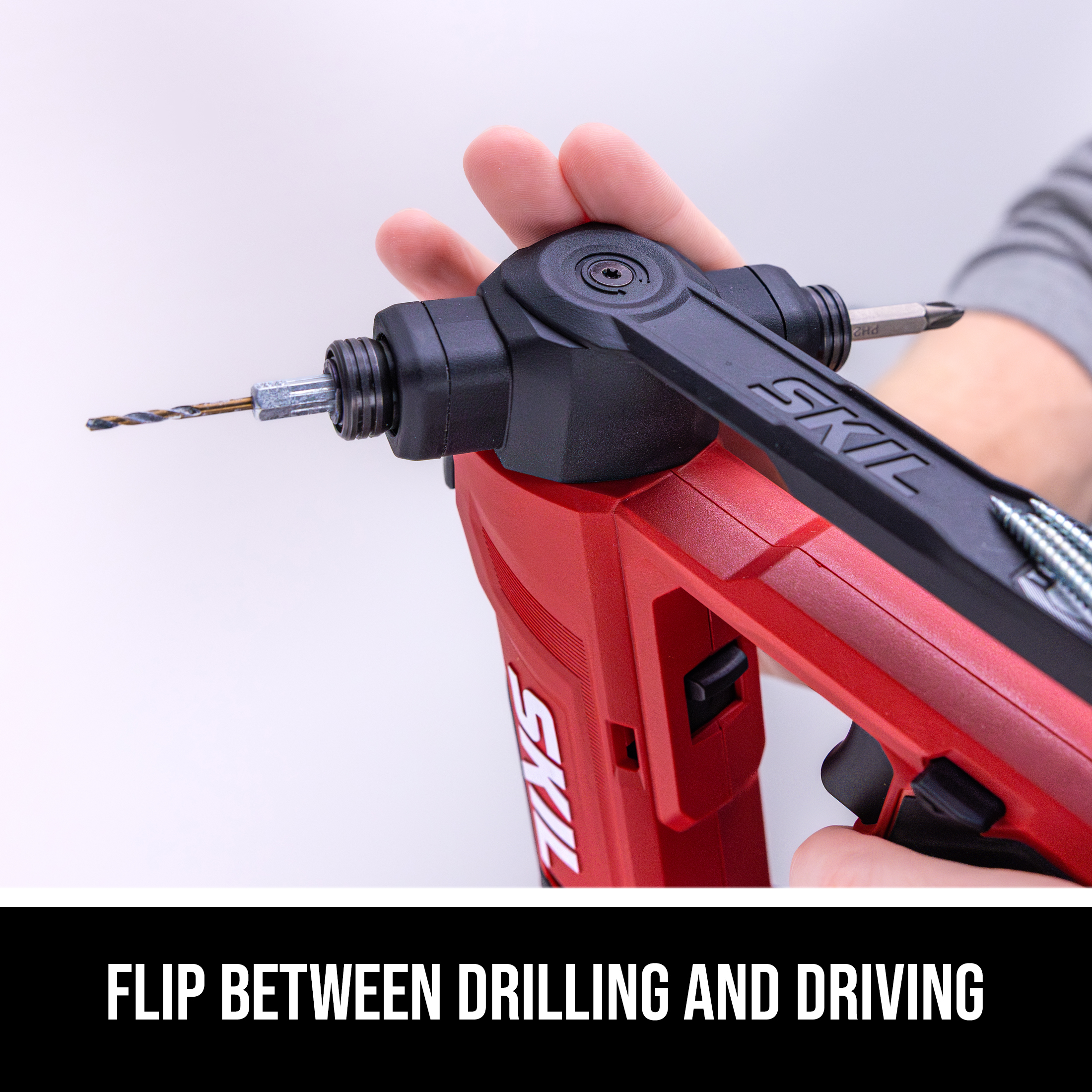 SKIL 12V/20V Brushless Flip Drill Kit with Battery photo 2