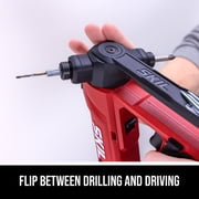 SKIL DL6300D-12 Brushless 12V/20V Flip Drill 20V Kit, Torque Adjustment and Display with 2.0Ah Battery and Charger