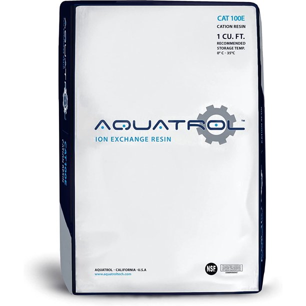 Water Softening Resin Softener Media 100 Ion Exchange Replacement 1 CuFt Bag