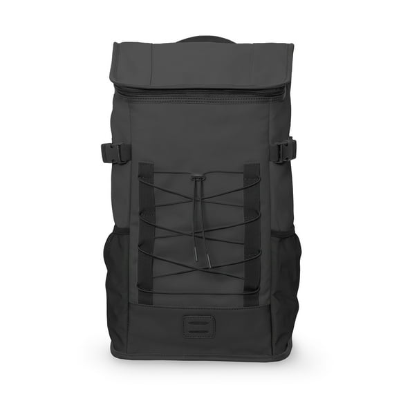 Marin Collection Lace-Up Backpack-Call of the Wild in Black