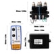 thumbnail image 3 of Conjunto de cabrestante eléctrico de relé de solenoide de cabrestante Universal 400A DC12V, 3 of 8