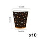 thumbnail image 3 of Vajilla Desechable de Papel para Fiesta de Halloween: Juego de 10 Vasos de Papel con Forma de Estrella., 3 of 6