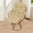 thumbnail image 6 of APLVFFZH High Back Chair Cushion Rocking Chair Cushion Patio Seat Cushion for Living Room Khaki, 6 of 9