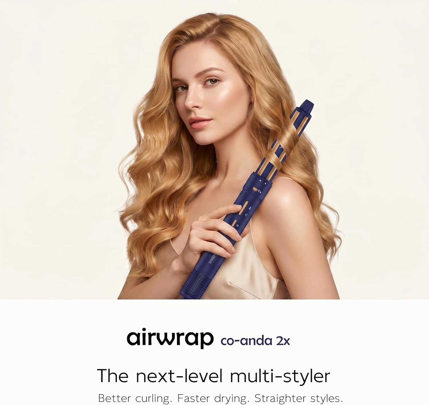 LOFANS 5-in-1 Hot Air Styler with Auto-Airflow Curling and NTC Protection, GS1