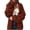 Brown, variant on Sngxgn Women's Open Front Casual Knit Cardigan Classic Long Sleeve Sweater Coat(Beige,XXL)