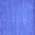 thumbnail image 1 of Ahgly Company Indoor Square Abstract Blue Contemporary Area Rugs, 7' Square, 1 of 4
