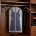 thumbnail image 4 of Set Of 5 Hanging Garment Storage Bags,Garment Bags For Hanging Clothes,Suit Bag,For Closets Organization And Travel Use Waterproof And Moistures-Proof,80X60Cm, 4 of 6