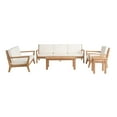 thumbnail image 6 of Linon Cormeer 3-Seater Outdoor Sofa with Cushions, Natural/Antique White, 6 of 9