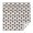 Brown Bigfoot Pattern, variant on Green Bigfoot and Tree Pattern Square Tablecloth,Waterproof Square Table Cover,Wipeable Spillproof Washable Table Cover for Home Kitchen Party Decor 42"X42"(107x107cm)