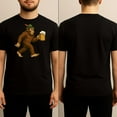 thumbnail image 2 of Beer Sasquatch Funny Drinking T-Shirt, 2 of 4