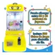 thumbnail image 3 of Máquina giratoria con Garras para niños, Juego arcade para niños, con Iluminación LED RGB, Nuevo Juguete para niños, 47 × 56 × 100 cm (Amarillo), 3 of 5