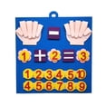 thumbnail image 4 of Kid Montessori Felt Finger Numbers Math Toys Children Counting Early Learning Educational Board For Toddler Teaching Aid Christmas And Halloween Gift, 4 of 4