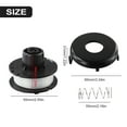 thumbnail image 2 of Mosiee 88175 30Ft Replacement Spools For Toro 88026 Spring And Lid For 10-15In Trimmers, 2 of 9