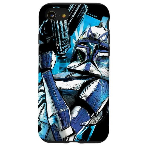 Funda de teléfono STAR WARS The Clone Wars Clone Captain Rex para iPhone SE (2020) /7/8