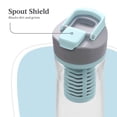 thumbnail image 5 of Contigo Clybourn Plastic FreeFlow Filter Water Bottle with AUTOSEAL Lid 24 oz., Salt, with Replacable Filter, 5 of 6
