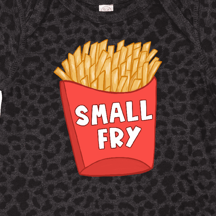 Inktastic Small Fry Boys or Girls Baby Bodysuit