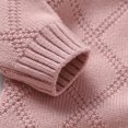 thumbnail image 6 of 0-18M Autumn Winter Baby Romper Newborn Solid Crew Neck Full Sleeve Knit Jumpsuits Outfits Spring Infant Toddler Boys Girls Wear, 6 of 6