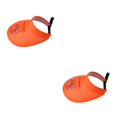 thumbnail image 1 of Baohd Outdoor Cooling Fan Hat Breathable Baseball Cap for Sun Protection Outdoor Camping Orange Style B 2Set, 1 of 6