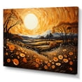 thumbnail image 2 of Designart "Farm Golden Harvest Painting IV" Landscapes Wall Art Print, 2 of 5