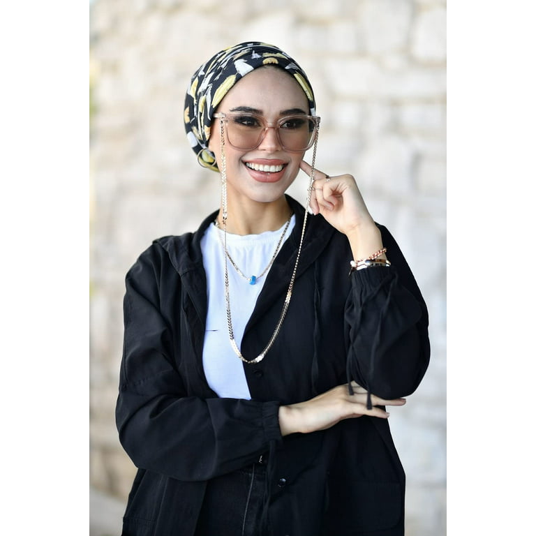 Best Lightweight Tichel Turban Hijab Pre-Tied Head Fashion Hair Scarf |  Made in USA