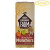Tiny Friends Farm Russel Rabbit Munchers with Carrot & Leek 4.2 oz - Pack of 6