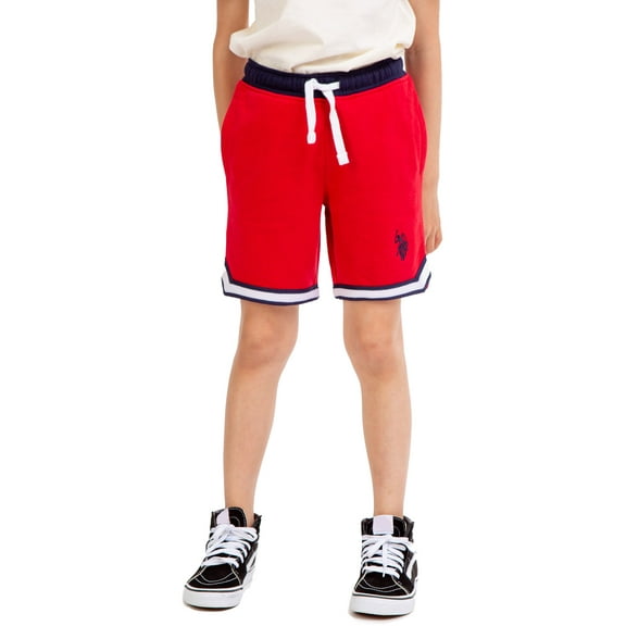 U.S. Polo Assn. Boys Stripe Terry Short, Sizes 4-18