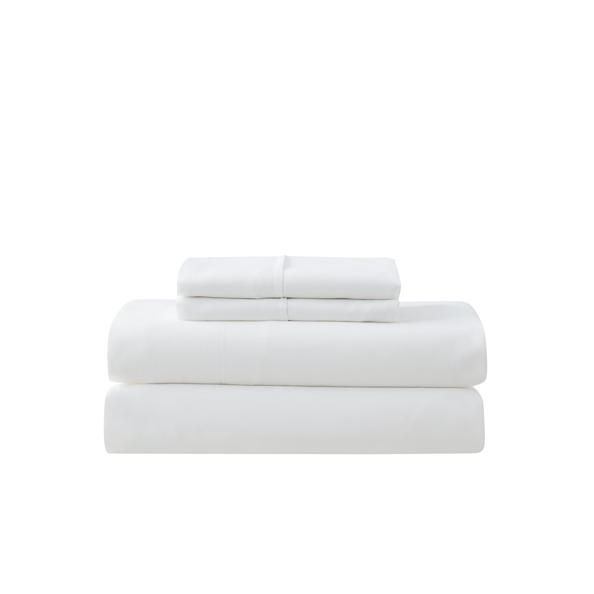 Sweet Home Collection Soft Microfiber Plaid Grey/White Comforter and Sheet Set - Twin