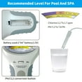 thumbnail image 5 of Industrial pH and Chlorine Tester, 2-in-1 Portable Water Quality Meter with 5.5-9 pH Range & 0.2-3 CL2 Measure, Large LCD Display, AA Battery Powered (Not Included), 5 of 6