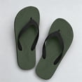 thumbnail image 6 of hoksml Women Textured Footbed Braided Strap Flat Thong Flip Flops Open Toe Summer Beach Casual, 6 of 7