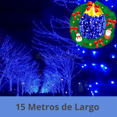 thumbnail image 3 of Luces navideñas DOSYU serie Azul 15 Metros 300 LEDs DY-ICE300L-V8, 3 of 7