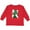 Red, variant on Inktastic Kawaii Cats Christmas Tree Boys or Girls Long Sleeve Toddler T-Shirt