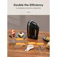 thumbnail image 5 of Hand Mixer with Storage Box, 5 Speeds and Turbo, FOHERE Electric Egg Beater with 6 Accessories, 5 of 10