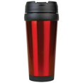 thumbnail image 2 of 16 oz Stainless Steel Travel Mug without Handle, Red, 2 of 2