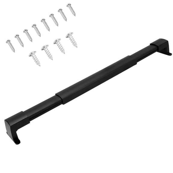 RV Screen Door Cross Bar Handle Adjustable 21-5/8" to 28-5/8 Inch Aluminum Grab Bar for Camper Trailer Screen Doors