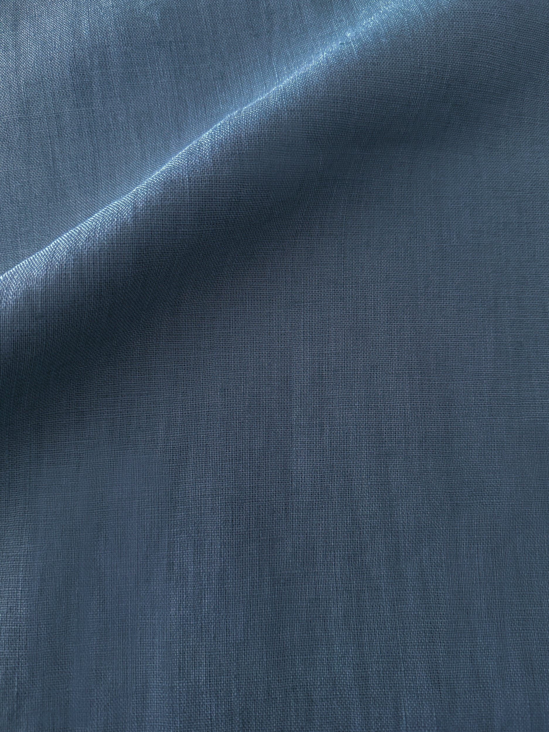 So Soft Linen Marine Blue Body Pillow Down Alternative