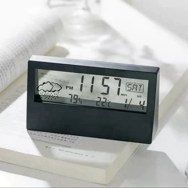 Student Alarm Clock Intelligent Multifunctional Dormitory Desktop High Workout Timer Battery Operated Clocks Mini Refrigerator for Kids Toddlers with Sounds Cat Timer 30 Second Sand Timer