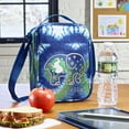 thumbnail image 3 of Fit & Fresh x Ivory Ella Ryane Insulated Cross-Body Sling Lunch Bag Blue-Green Tie Dye Soft Sided Reusable Lunch Bag, 3 of 8