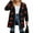 01 Black, variant on Halloween Day Cardigan Sweaters for Women V-Neck Open Front Cardigan Pumpkin Face Printed Mid-Length Cardigans