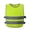 Green, variant on Miluxas Kids High Visibility Reflective Safety Vest, Sleeveless Waistcoat, Bright Color Visibility Jacket Pink 15 Years