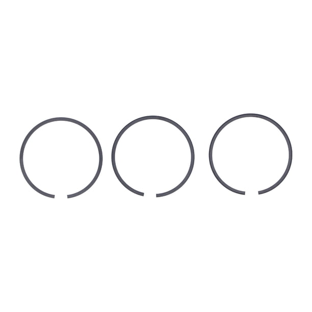 Kit de repuesto de 3 anillos de pistón para compresor de aire de 47 mm, de metal, 3 piezas, para OTS
