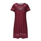 thumbnail image 4 of Vestidos Para Mujer Vestidos Casuales de Moda Cómodo Étnico Manga Corta Cuello Redondo Vestido Estampado Odeerbi  ODB167442, 4 of 8
