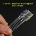 thumbnail image 3 of [Bold handle] solid crystal rod disposable eyelash brush grafting eyelash small brush spiral eyelash roll eyelash comb, 3 of 5