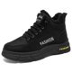 thumbnail image 1 of Botines Con Forro Cálido Cordones Botas Nieve para Hombre Ligeras El Invierno, 1 of 9