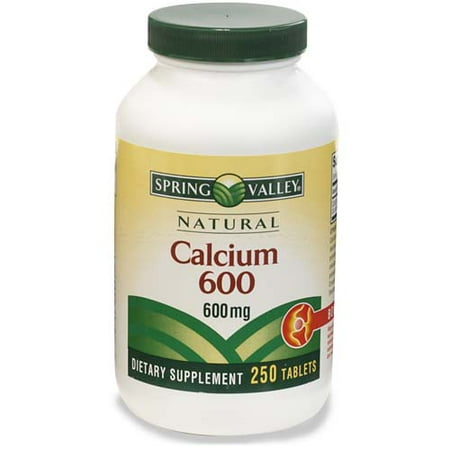 Spring Valley Sv Calcium 600 250ct