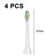 thumbnail image 2 of Cabezales de cepillo de repuesto para cepillo de dientes eléctrico de repuesto limpio, 4 cabezales de cepillo, 2 of 5